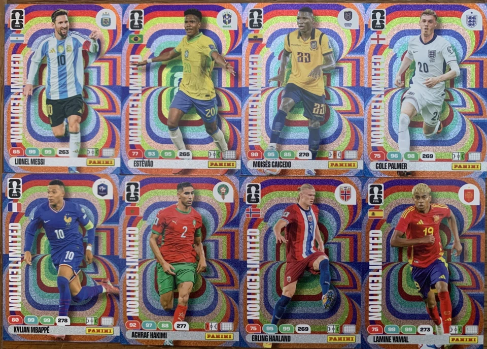 Panini Adrenalyn XL FIFA WORLD CUP 2026 LIMITED EDITION Cards - Image 1 of 1
