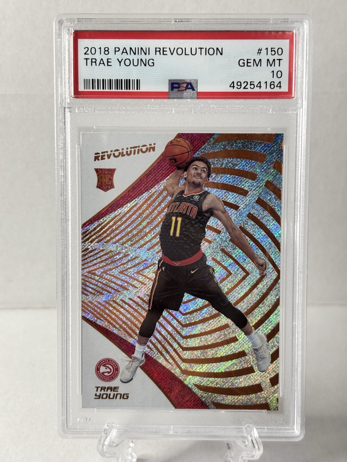 2018-19 Panini Revolution Trae Young RC PSA 10