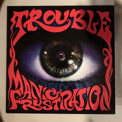 #ad Trouble LP Purple Netherland Press VGManic Frustration 2021 Reissue $35.00