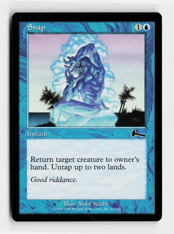 Snap Common Urza's Legacy Magic: The Gathering Cards