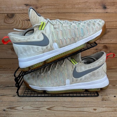 Nike Basketballschuhe Herren Größe UK 9 KD 9 Sommerpaket Knit Court Turnschuhe