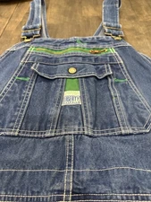 Liberty Denim Blue Jean Overalls Men’s 44x32 Medium Wash