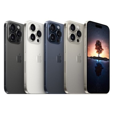 Neu Apple iPhone 15 Pro 128GB/256GB Ohne Vertrag Smartphone Handys Dual SIM 48MP