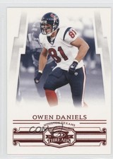 2007 Donruss Threads Century Proof Red Owen Daniels #129 0q3