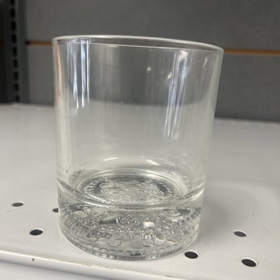 Crown Royal Whiskey  Old Fashioned  Rocks Bar Glass~Embossed~1 Glass