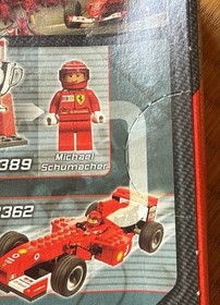 LEGO Racers M. Schumacher & R. Barrichello 8389 In 2004 New Retired