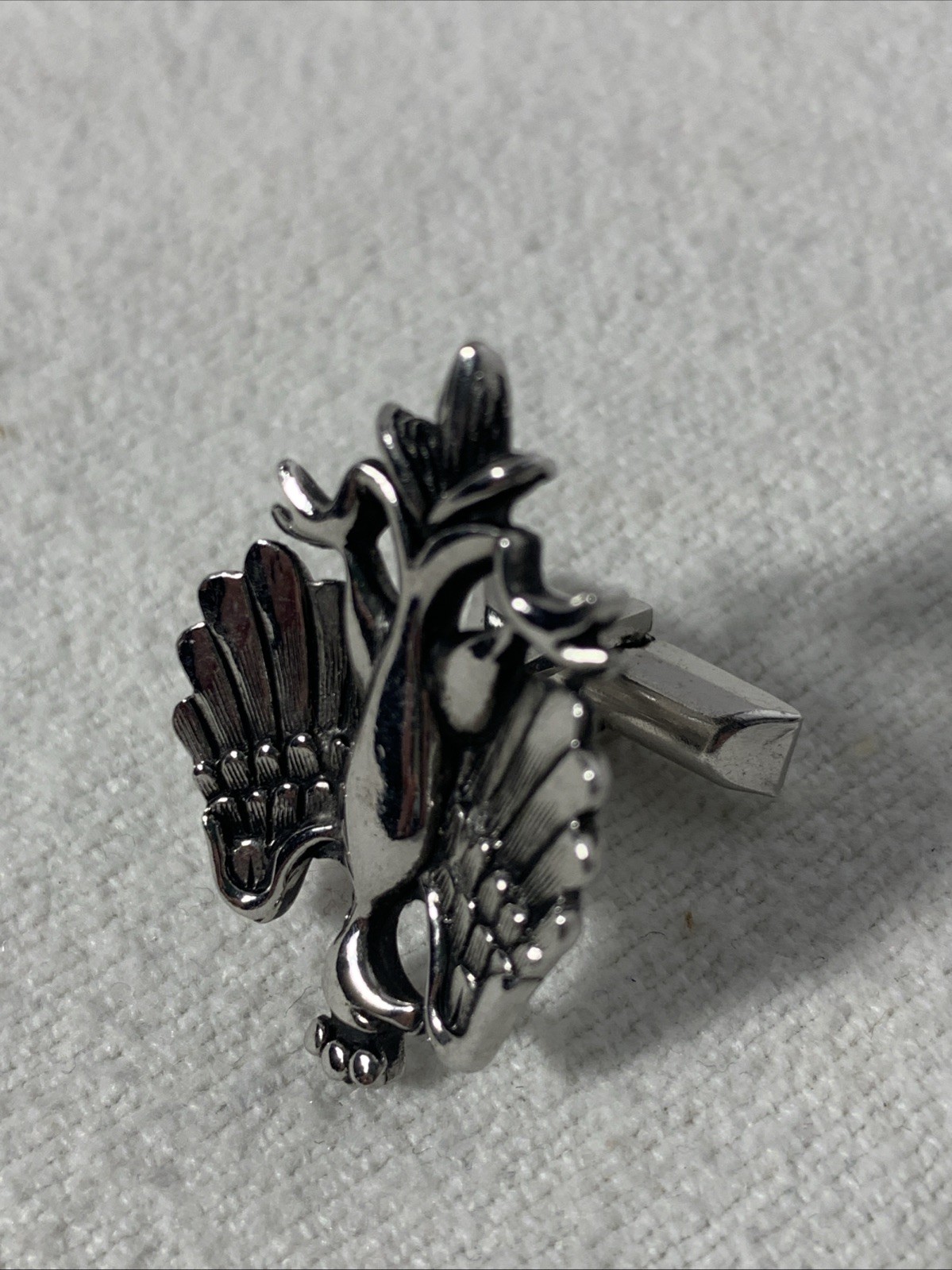 Swank Polish Eagle Cuff Links Features Crowned Ea… - image 9