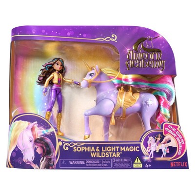 Unicorn Academy - Sophia & Licht-Magie Wildstar Set, 12 cm Figuren zur Netfli...