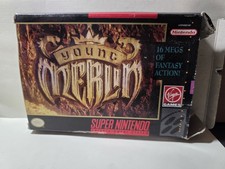 Young Merlin (Super Nintendo Entertainment System, 1994) Box & Cart Preowned 