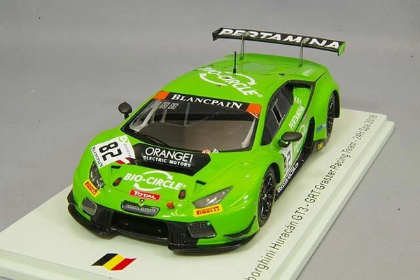 Spark SB309 1/43 Lamborghini HuracáN GT3 Nr. 82 Grt Grasser Racing 24H Spa 2018-image