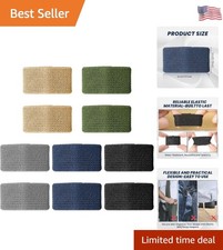 10Pcs Elastic Belt Keepers,Nylon Belt Loop,Backpack Strap Keeper for Securing...