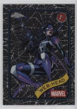 2025 Topps Chrome Marvel Comics Spider Web Refractor /399 Web-Head #32 1i3m