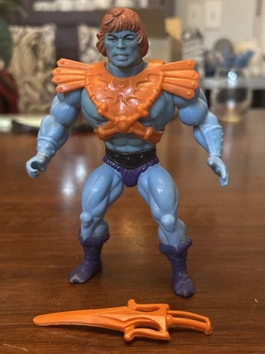 Faker He-Man Masters of the Universe MOTU Mattel 1983 Vintage Figure Pls Read