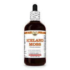 Iceland Moss Cetraria Islandica Dried Whole Plant Liquid Herbal Extract