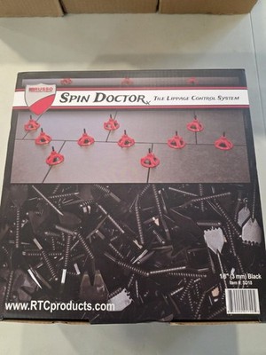 RTC Spin Doctor 1/8  Base 250/PC Tile Leveling Systems, New