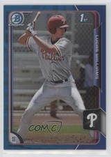 2015 Bowman Draft Chrome Blue Refractor 8/150 Luke Williams Lucas #56 9pd