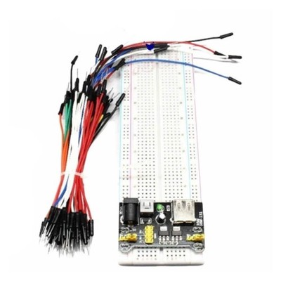 MB-102 Breadboard Power MB102 830 Points Bread Board Kit Jump Wire Learning Kit