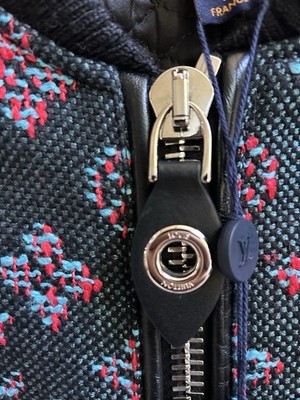 LOUIS VUITTONレーディス上着 NEW $5100 LOUIS VUITTON women's monogram embroidered Boxy Zip Up