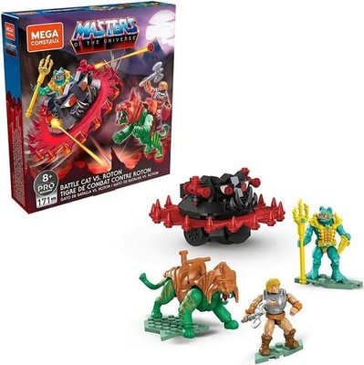 Mega Construx Masters Of The Universe Battle Cat Vs. Roton Set - 173 PCS Ages 8+
