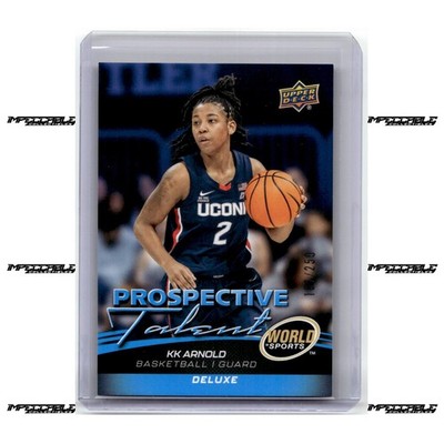 2025 UD World of Sports V2 - Deluxe #371 KK Arnold Rookie /250