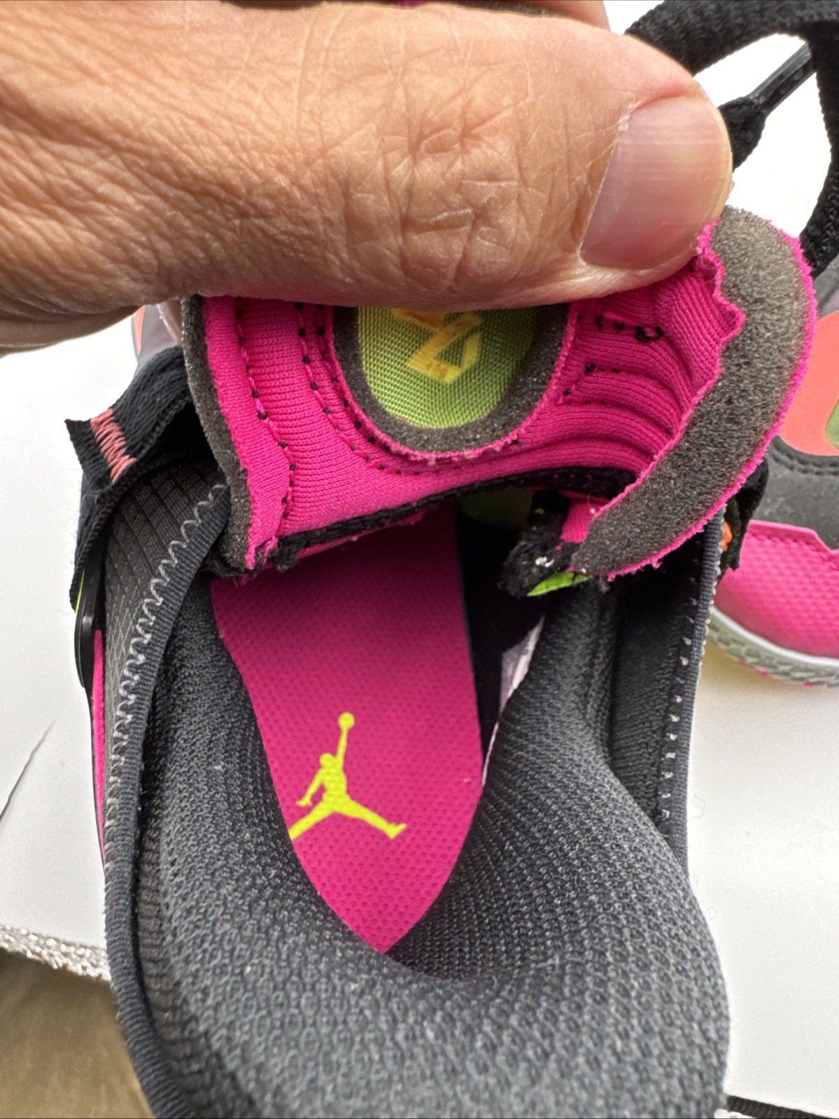 Nike Air Jordan Why Not Zer0.5 Raging Grace Size 7y Shoes thumbnail 10