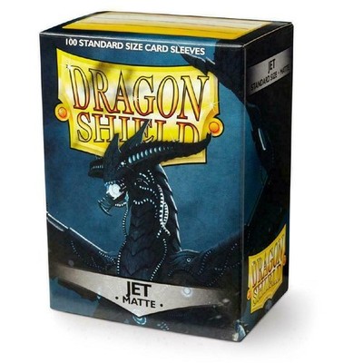 Dragon Shield Sleeves - Matte Jet 100 Pieces