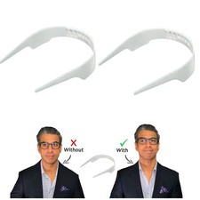 Adjustable Plastic Collar Stays Support Shaper Kit Shirt Collar Stiffener