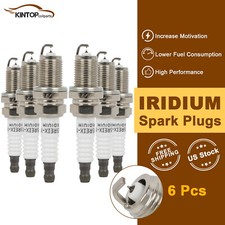 6x Iridium & Platinum Spark Plugs For Hyundai Santa Fe 2.7L 2001-2006