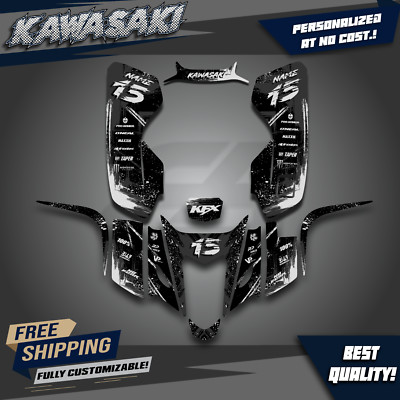 Kawasaki KFX 400 ATV Graphics Kit - Decal Wrap for All Years KFX400 Quads