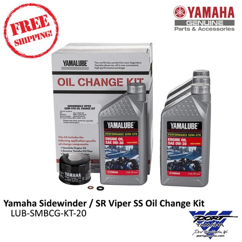 Yamaha Sidewinder / SR Viper SemiSynthetic Oil Change Kit RTX LTX XTX