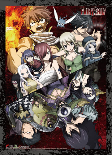 Fairy Tail Characters Anime Poster