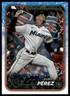 Eury Pérez 2024 Topps Holiday #H52 Miami Marlins