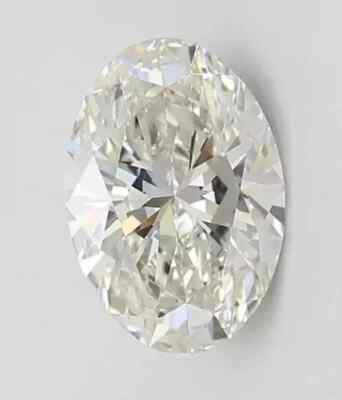 2.13 Cts OVAL Cut IGI Certified Lab Grown CVD Diamond G Color VS1 Clarity STONE