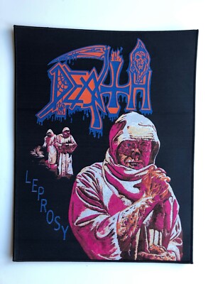 DEATH BACKPATCH RÜCKENAUFNÄHER PATCH ENTOMBED MORGOTH DISMEMBER SADUS