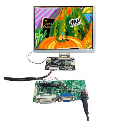 DVI VGA LCD Controller Board With 7inch CLAA070MA0ACW 800X600 LCD Screen
