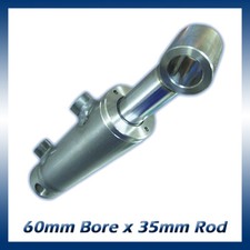 Hydraulic Double Acting Cylinder / Ram / Actuator 60mm Bore x 35mm Rod
