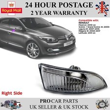 Wing Mirror Indicator Light Lens Right For Renault FLuence Laguna III Latitude