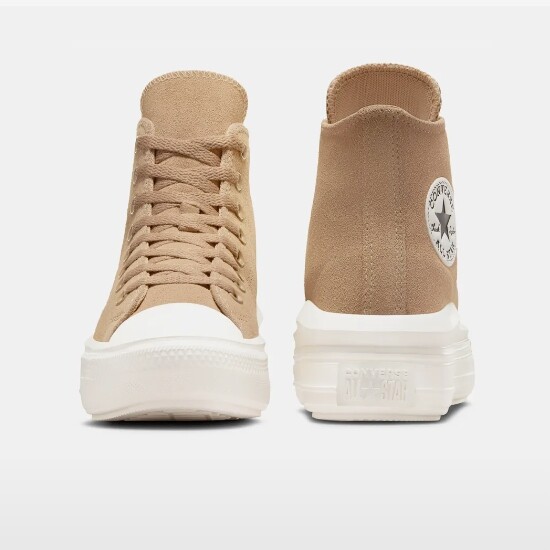Converse Chuck Taylor All Star Move Platform Suede Coffee Rum