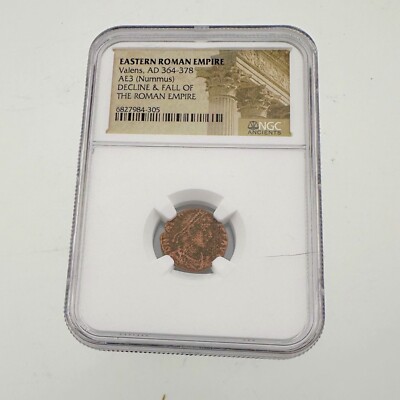 Ancient Coin: Eastern Roman Empire Valens, AD 364-378 | eBay
