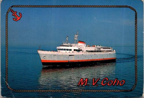 VANCOUVER ISLAND FERRY M.V. COHO CHROME  C1990   ZFT306 - Picture 1 of 2