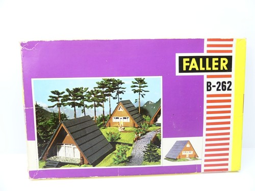 Faller H0 B-262 kit casa de vacaciones, sin construir, NUEVO en EMBALAJE ORIGINAL #45228 | Zustand: Gebraucht