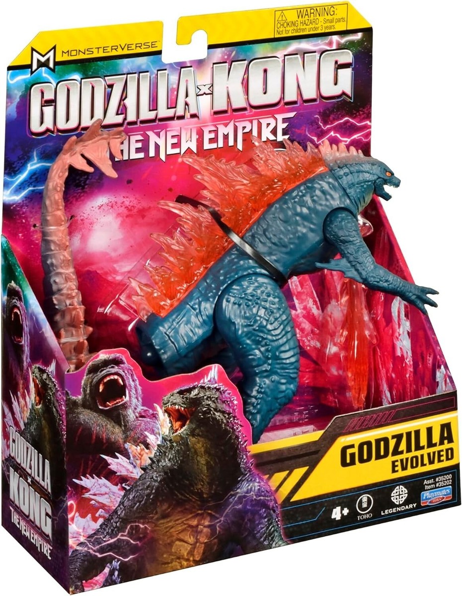 Playmates Godzilla x Kong The New Empire 6” GODZILLA EVOLVED