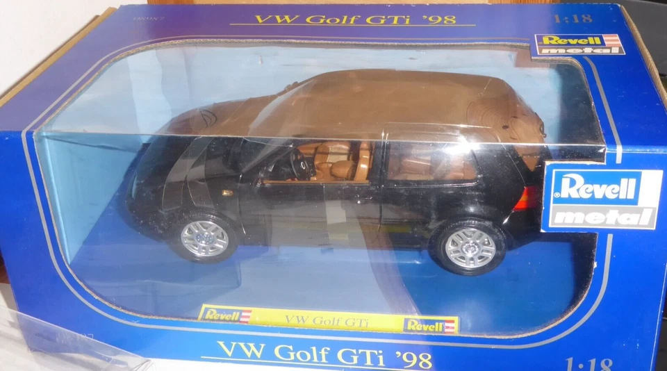 Revell 08987, 1/18 VW Golf Gti 1998 3-türig neuwertig IN Conf. Orig. , Raro - Immagine 4 di 4