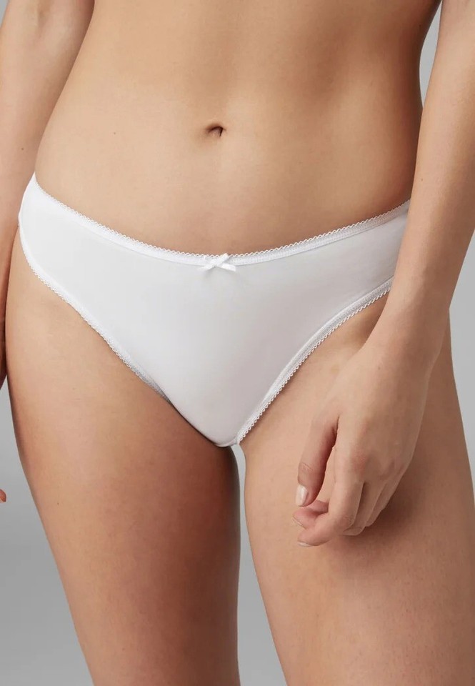 Slip Donna In Cotone Con Pizzo Cotonella 4940 2pz - CLICK INTIMO - Foto 10