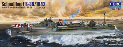 Griffon BPN72002 1/72 Schnellboot S-100 Flak 38 Premium Edition Etching Parts