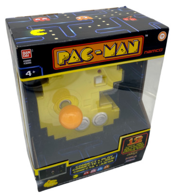 BANDAI NAMCO PAC-MAN Connect & Play Retro Minikonsole mit 12 Spielen - NEU 