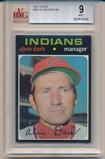 1971 Topps Alvin Dark (#397) BVG9 BVG (No Offers)