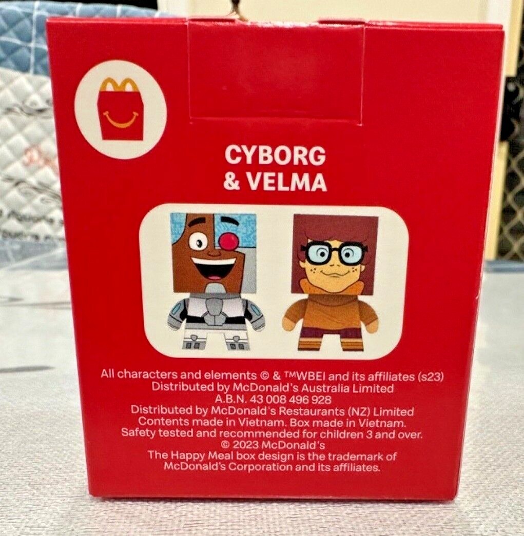 McDonalds HAPPY MEAL TOYS 2023 Warner Bros (WB) 100th Anniversary