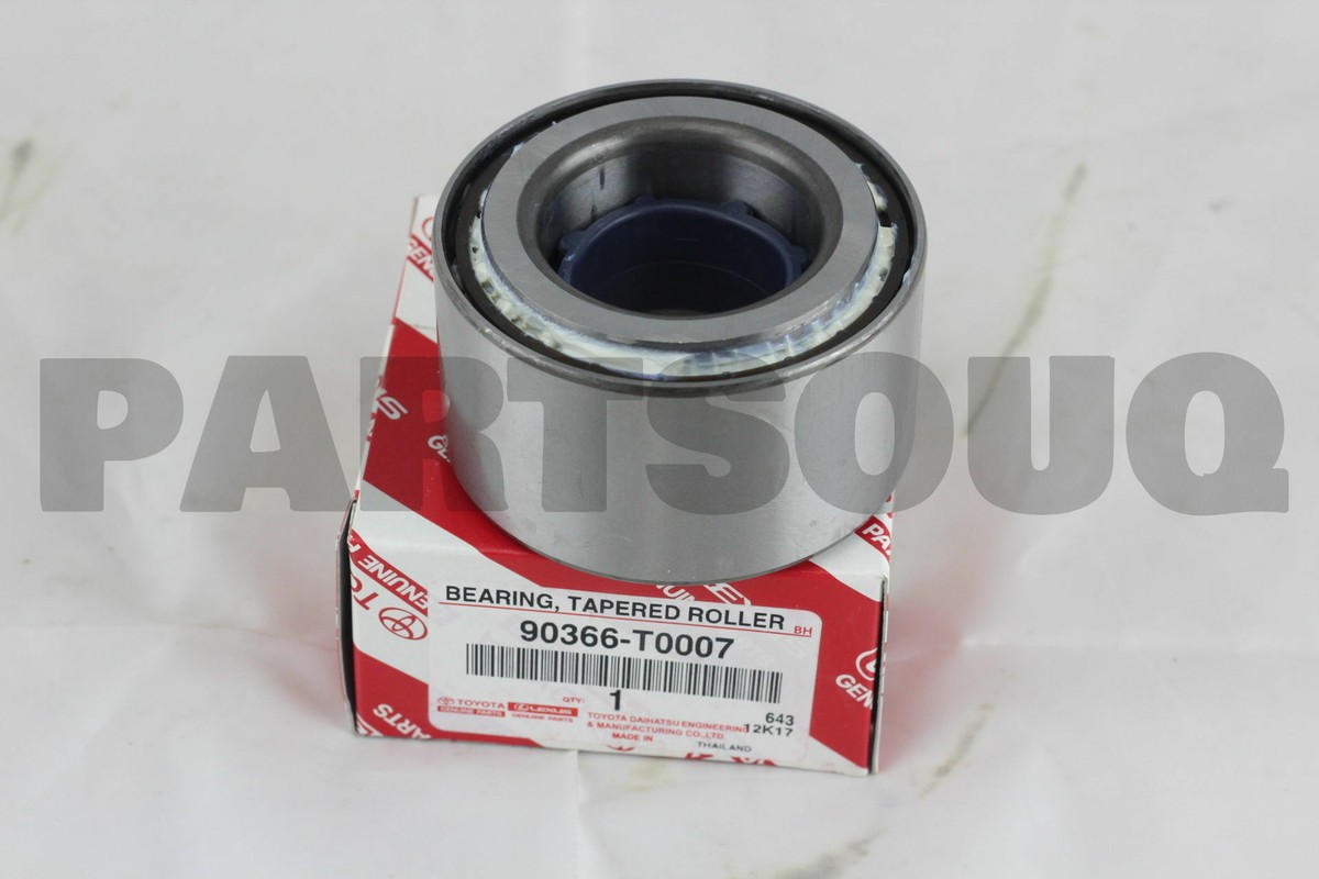 90366T0007 Genuine Toyota BEARING (FOR FRONT AXLE HUB INNER), RH