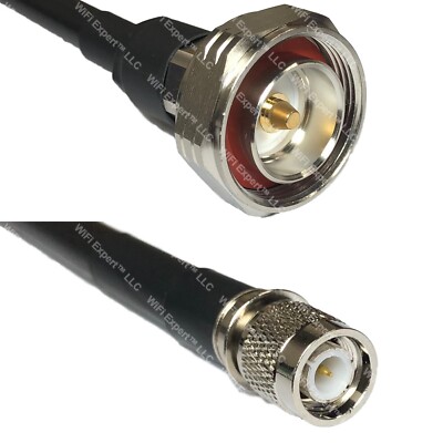 40 Ft LMR-400 7/16 DIN Male To Pigtail Cable - Rfwel Engr E-Store - Foto 4